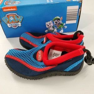 Paw Patrol Childres Beach Sandals Boys Size 7/8 In Box‎